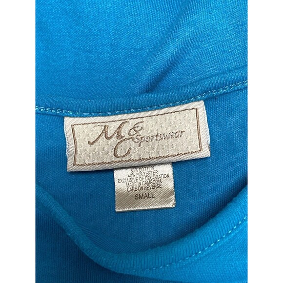 Mccc Sportswear Women Snowman Top Long Sleeves Size S - Picture 4 of 4